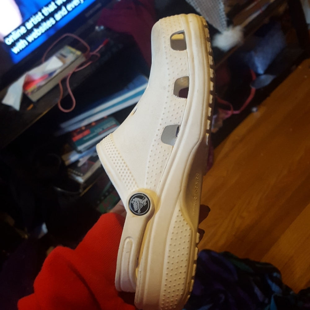 White crocs